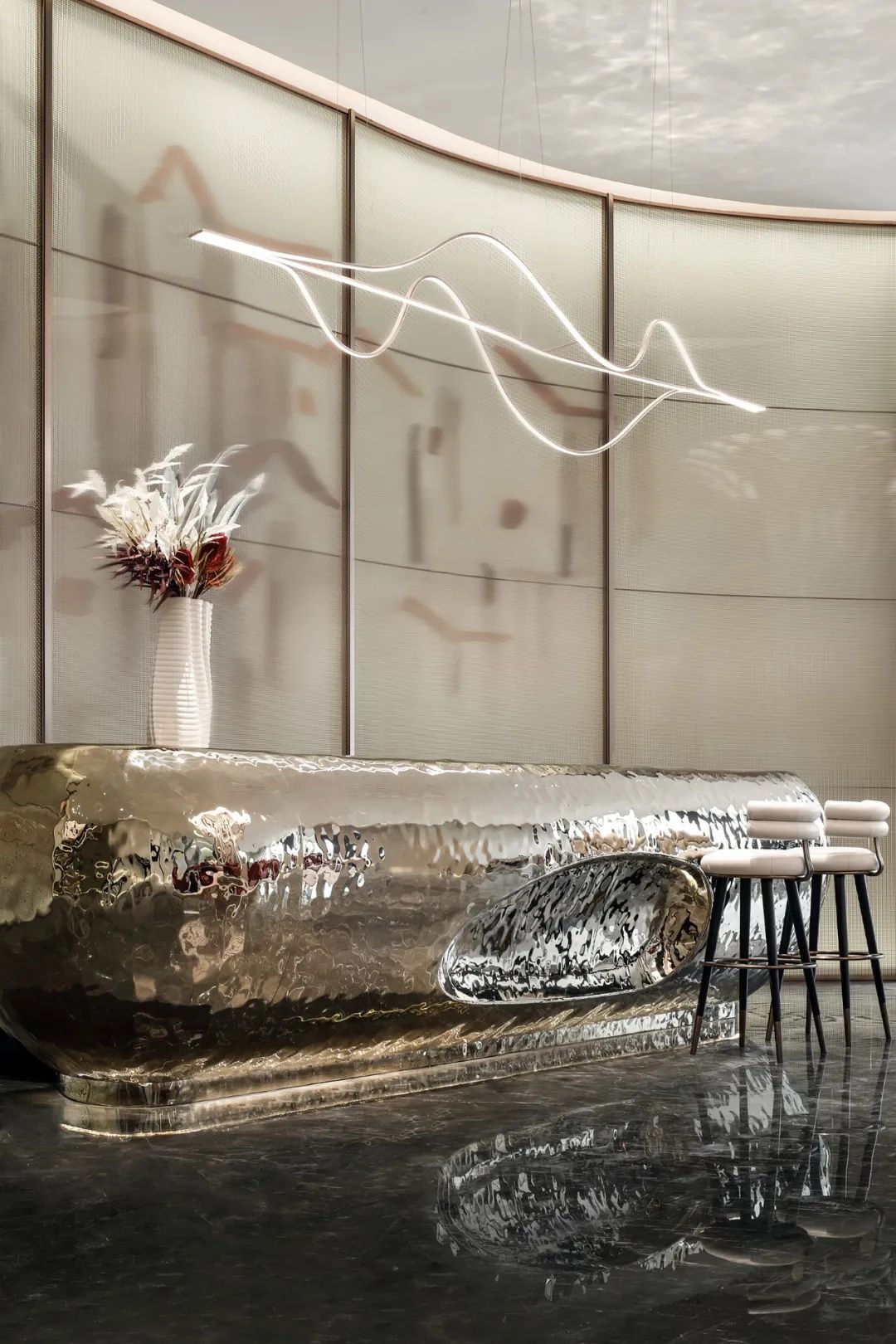 重庆世茂千厮门售楼处 | 山城文化与现代设计的完美融合-39