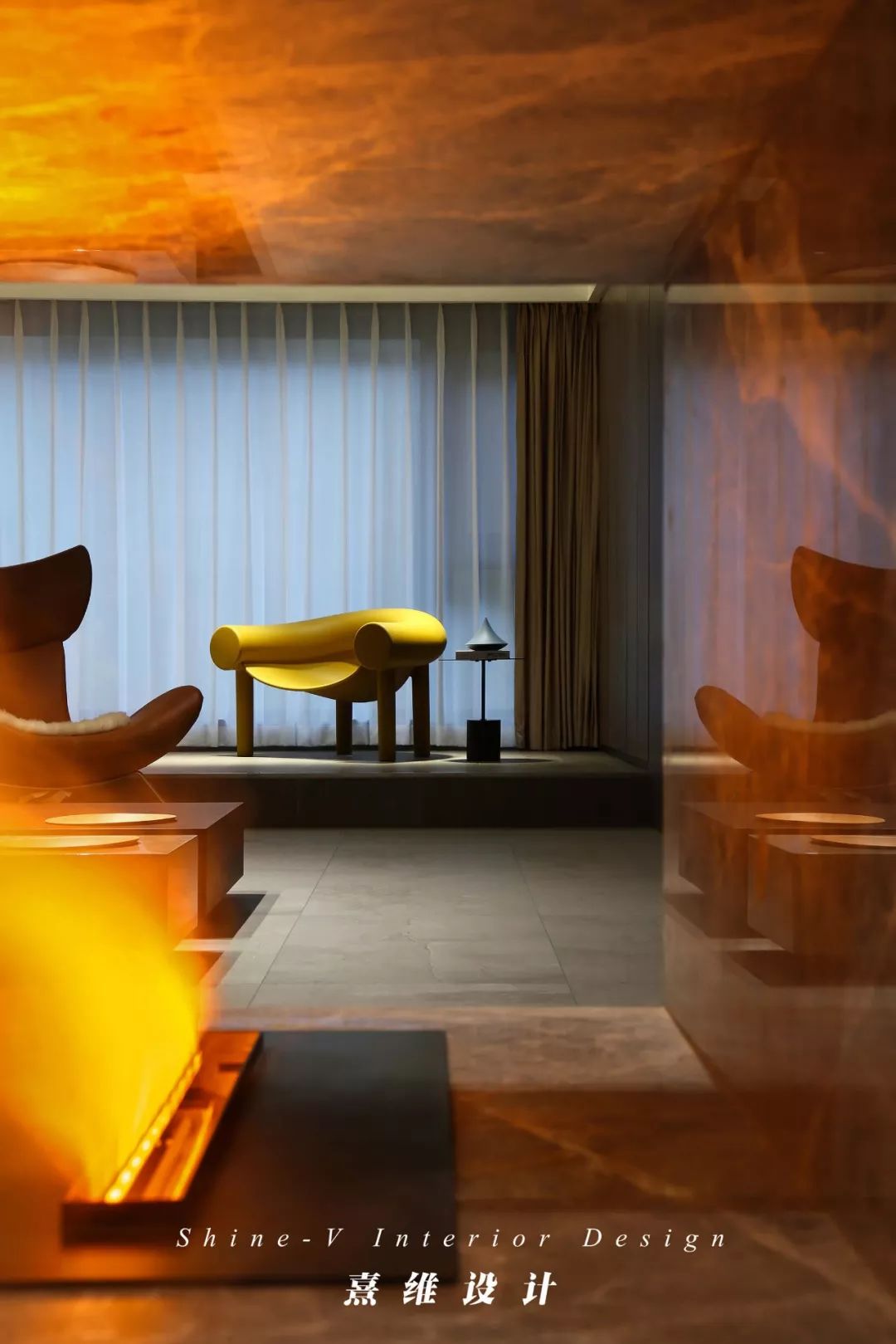 《慵野》 | 宏观下的细腻木质大平层设计-71