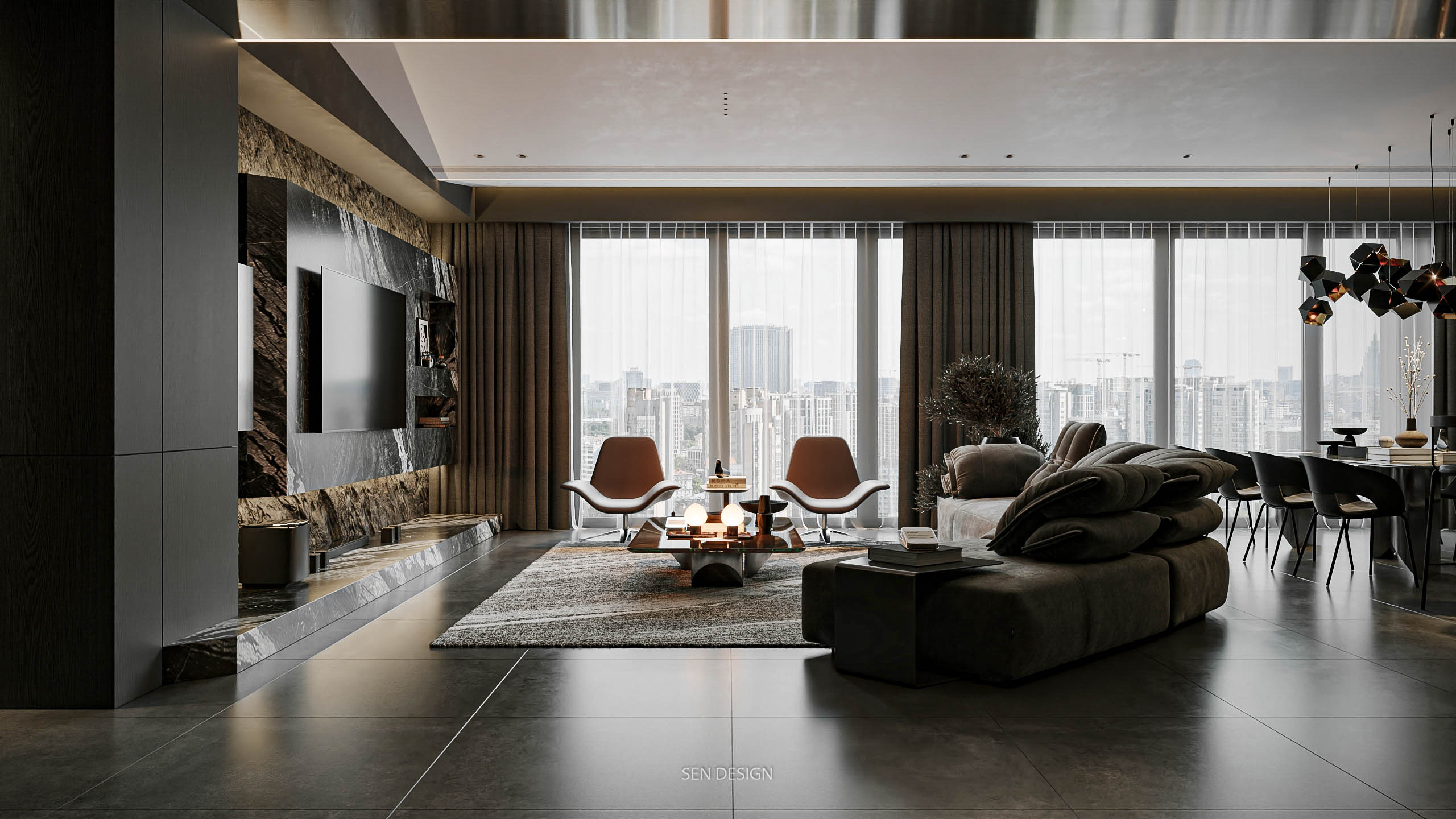 PENHOUSE APARTMENT大平层-3