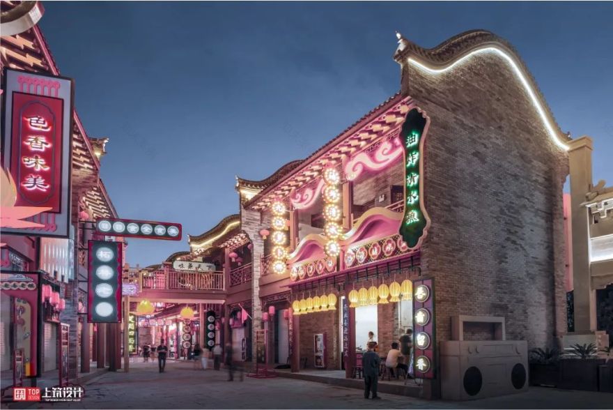 庐山西海柘林老镇美食文创园丨中国九江丨上筑国际照明设计(深圳)有限公司-38