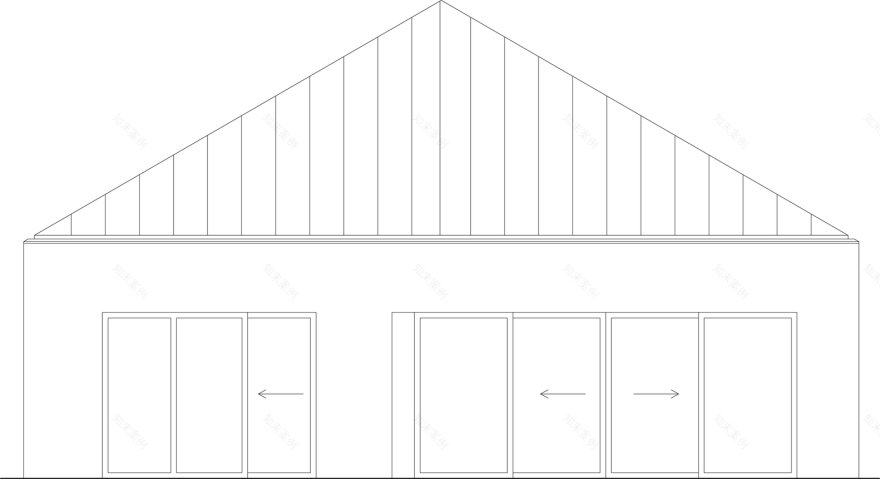 波兰南部森林中的现代简约住宅-81