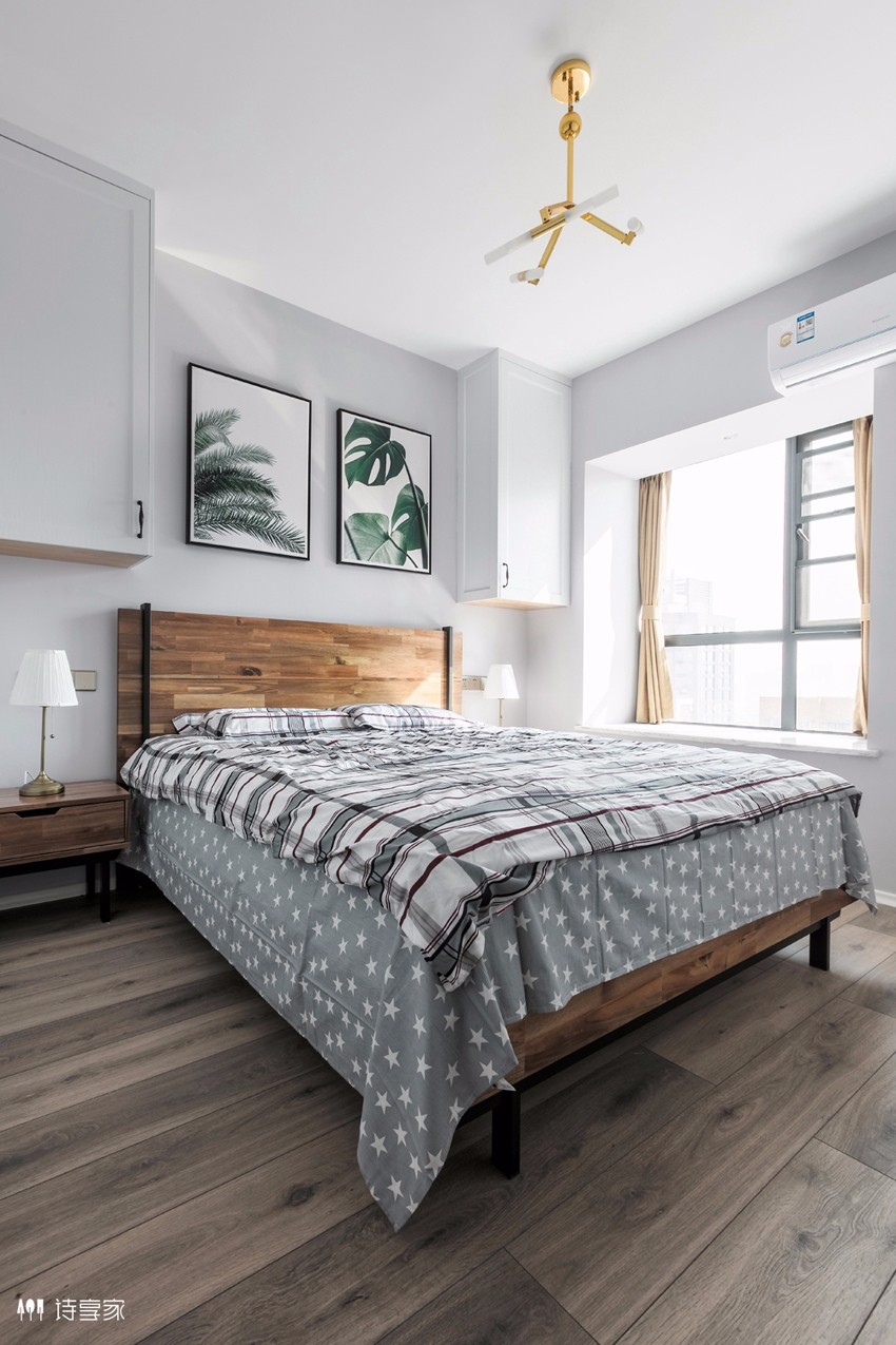 91㎡现代简约风住宅  诗享家设计-14