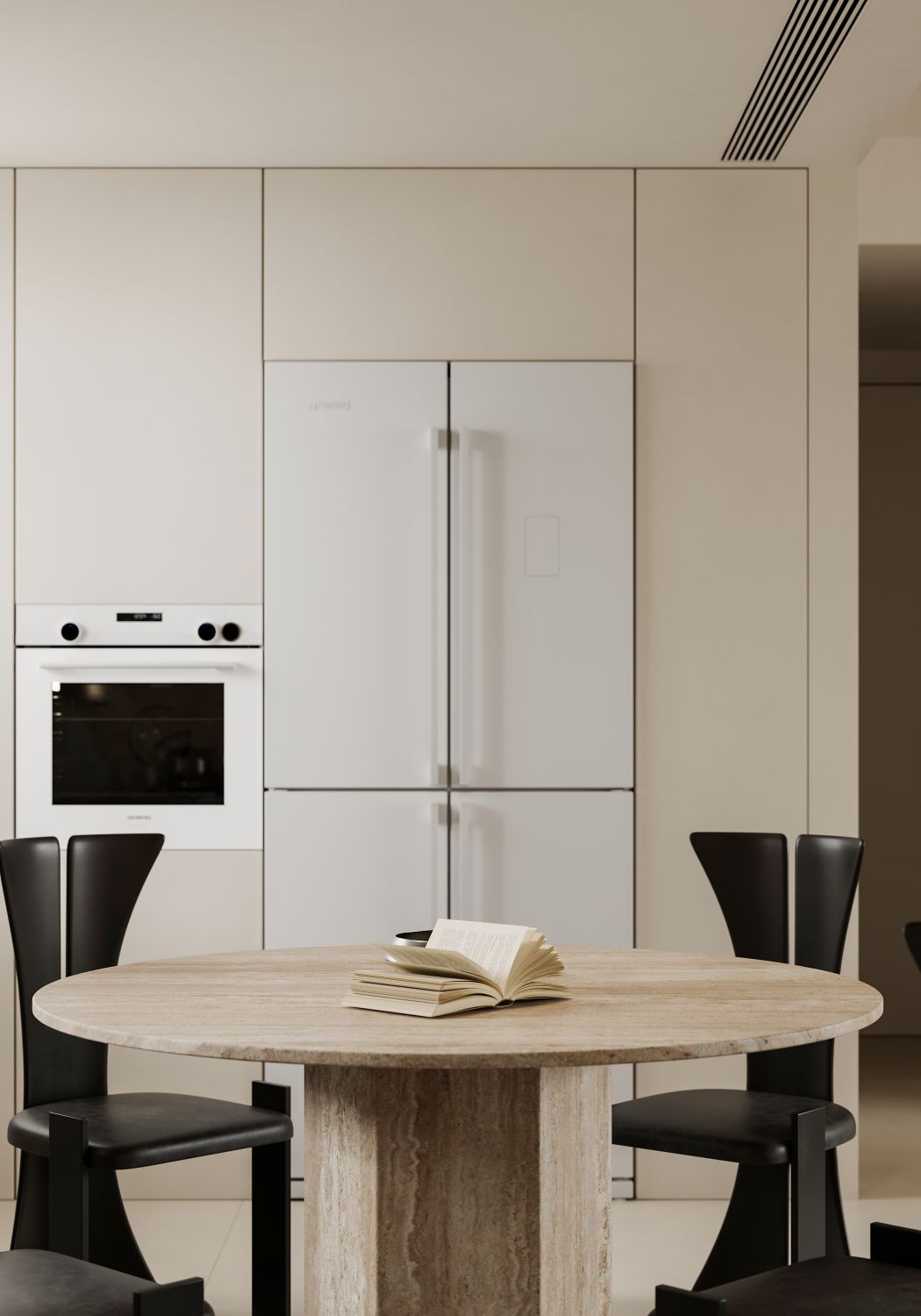 最新渲染—侘寂奶油风家装-8