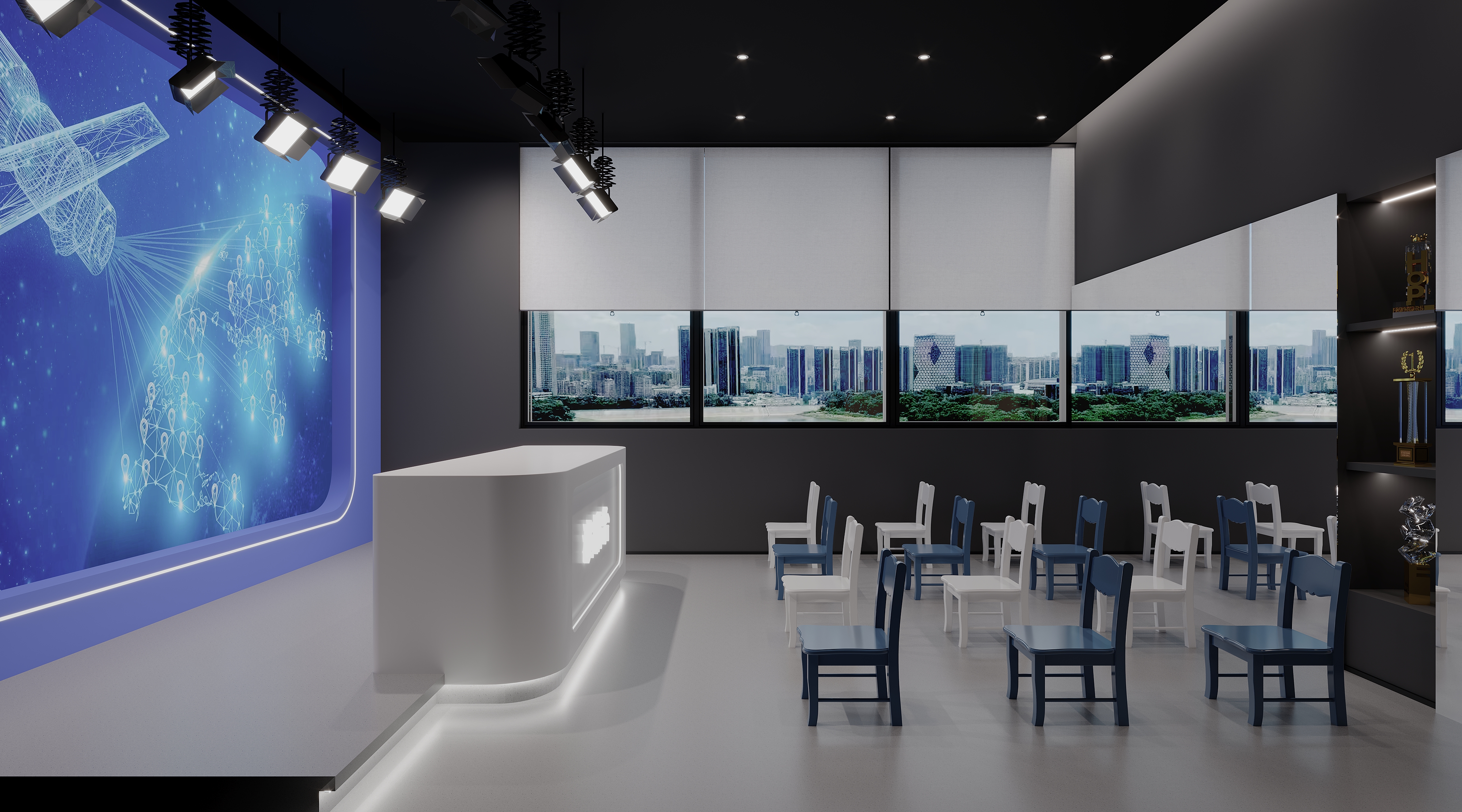 工装,培训基地设计丨中国重庆丨羽墨装饰设计-16