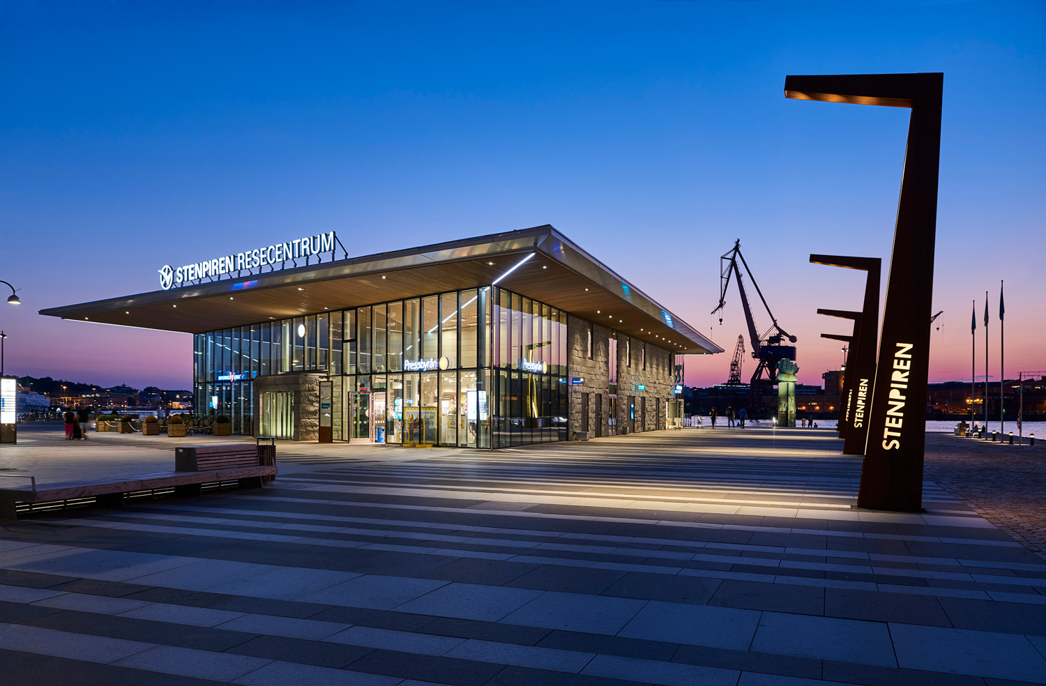 瑞典 Gothenburg 市 Stenpiren 交通枢纽区景观设计-20