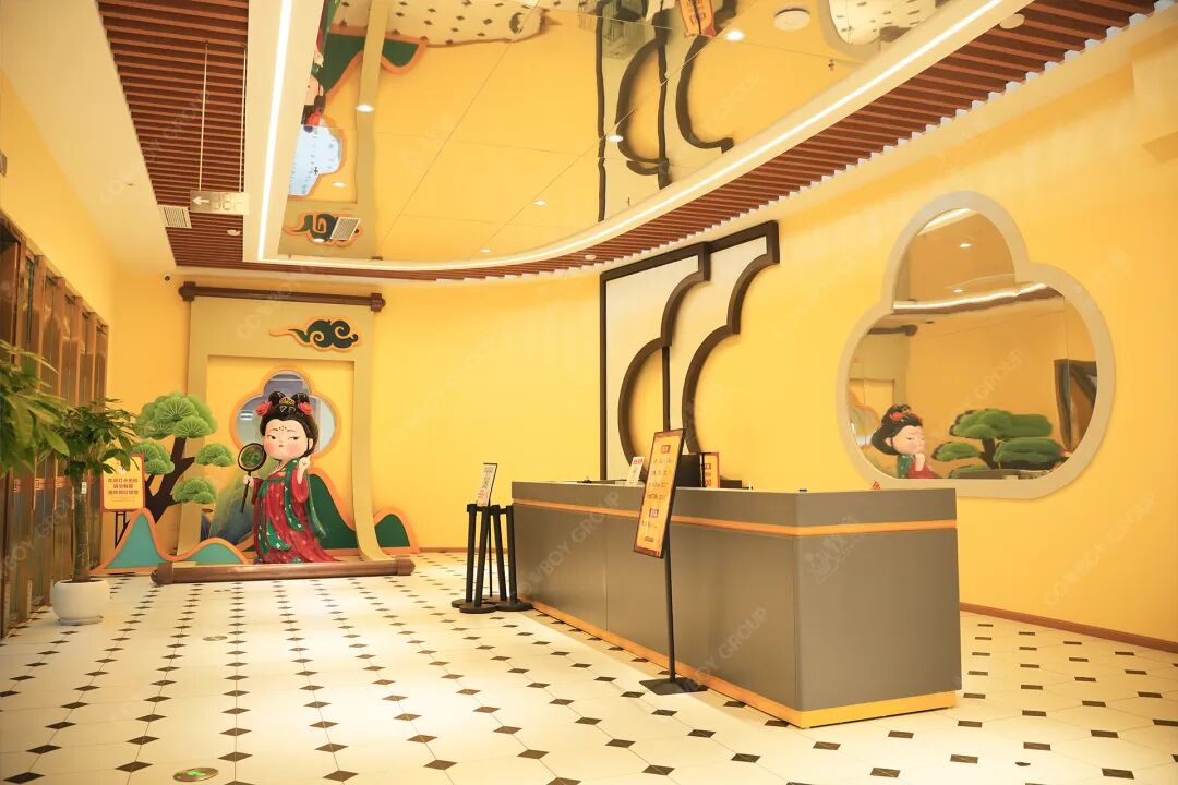 大华1939文创园梦回盛唐，让商业空间成为文化传承的起点丨牧童室内乐园-69