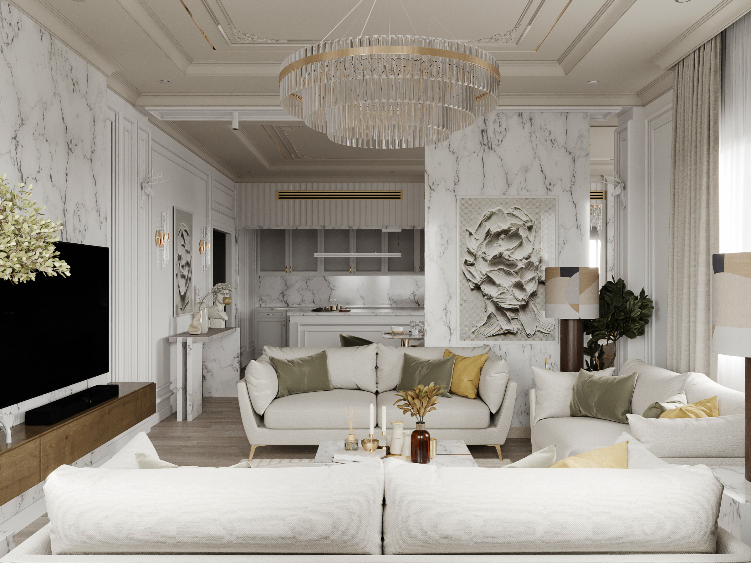 Neoclassical Family Lounge-2