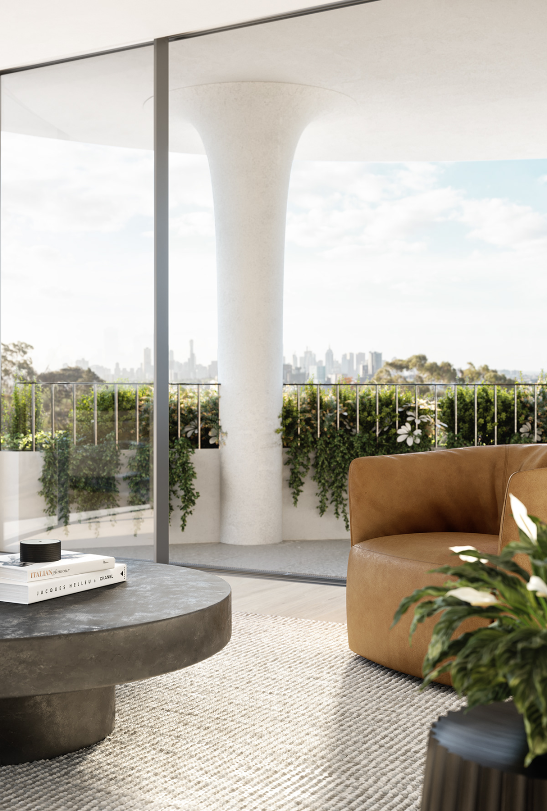 现代简约公寓设计,自然与优雅的完美融合-16