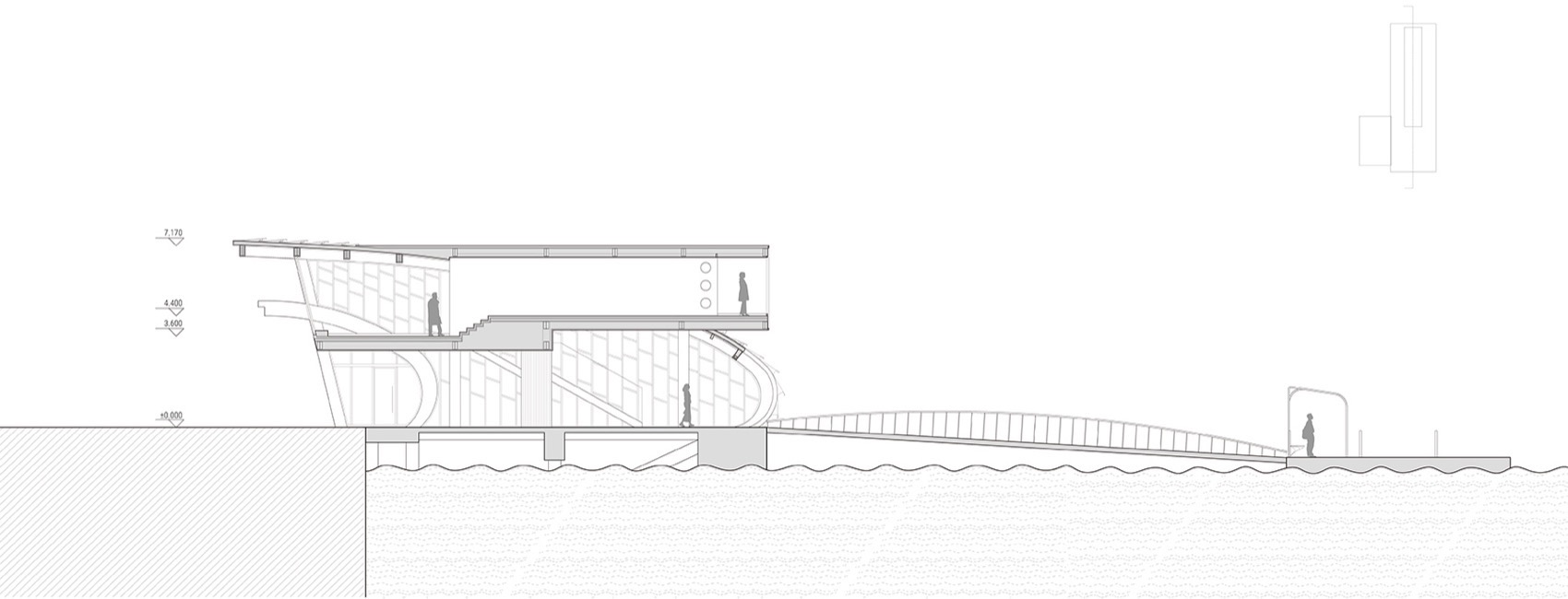 渔光影院东门码头驿站改造丨中国宁波丨之外建筑-165