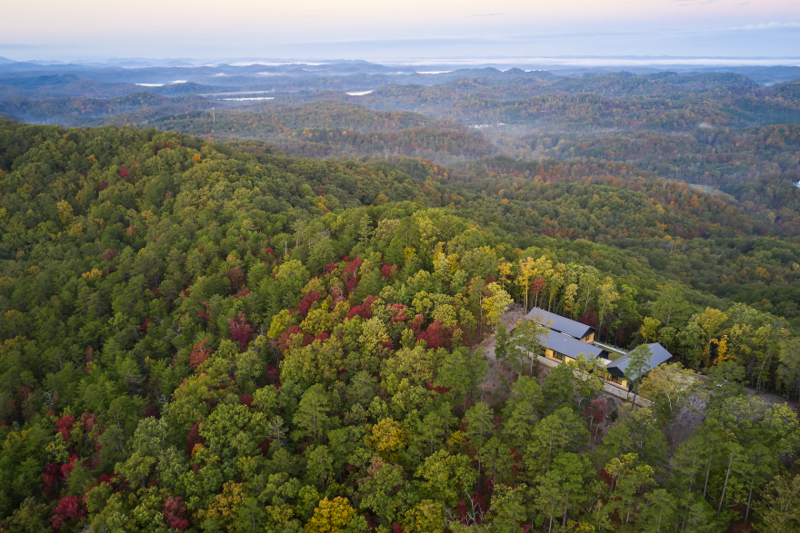 Short Mountain House 山景别墅丨美国田纳西丨Sanders Pace Architecture-20