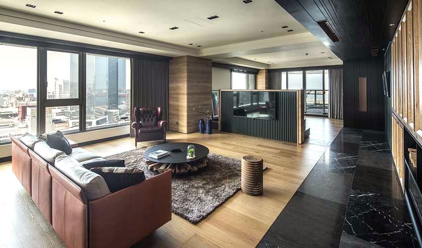 高雄复古阁楼风住宅 演绎英式优雅与工业韵味-1