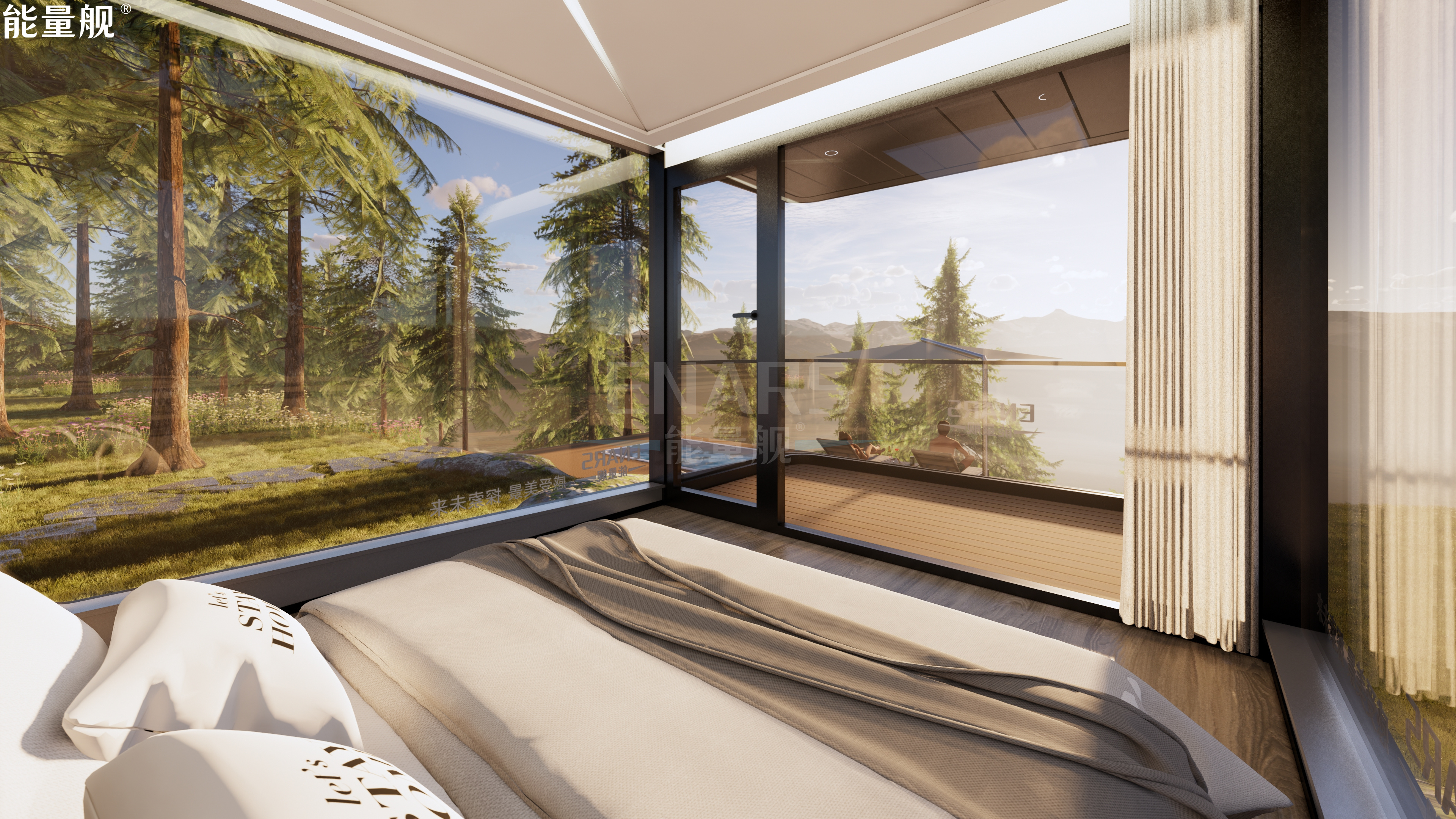 可移动太空舱民宿能量舰海外传播策略-44