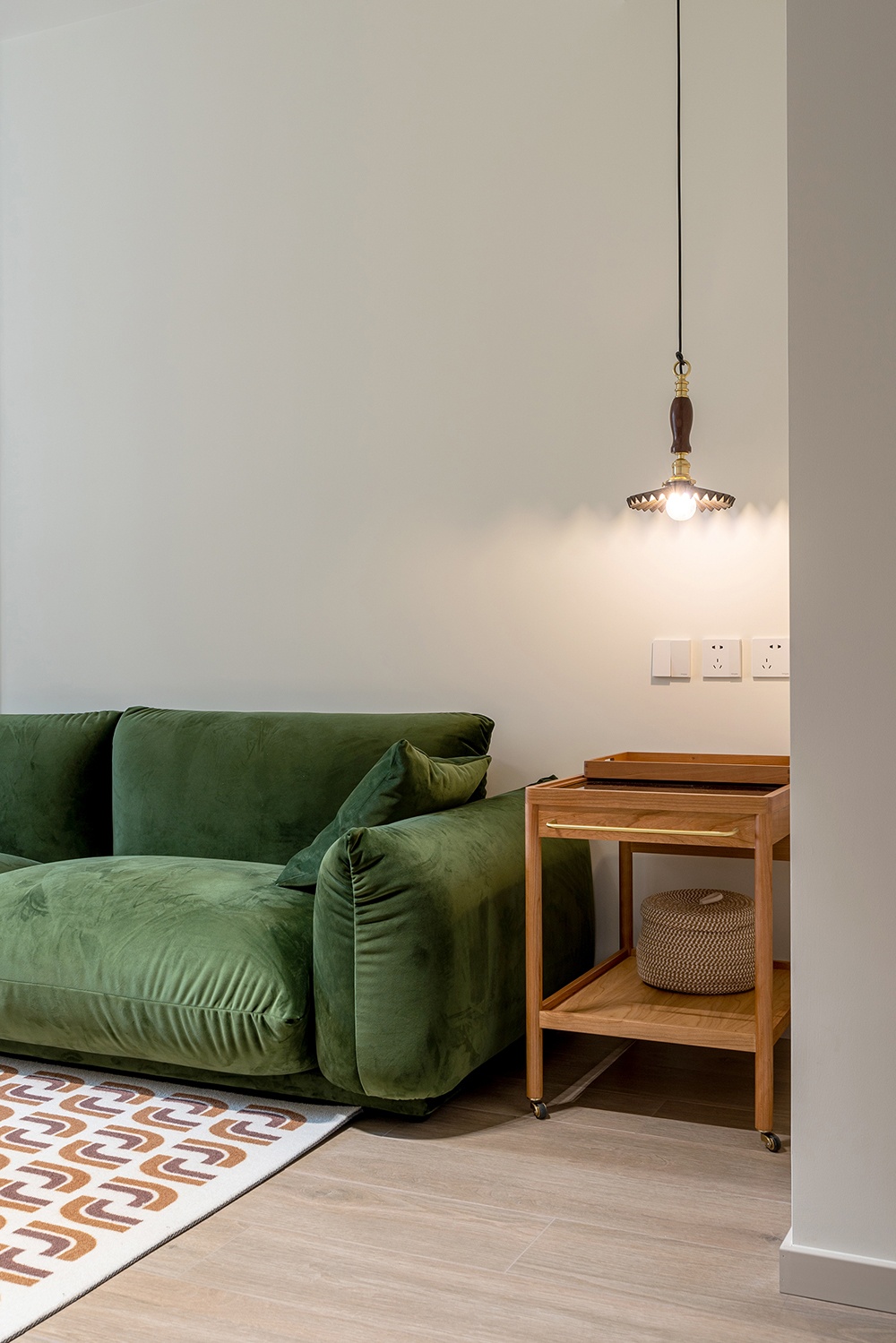 北京金隅学府89㎡复古原木风住宅设计丨中国北京丨久栖设计-21