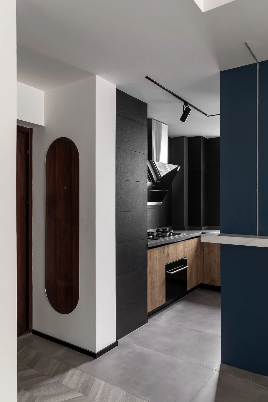 军人夫妻的硬朗现代轻工业风之家-48