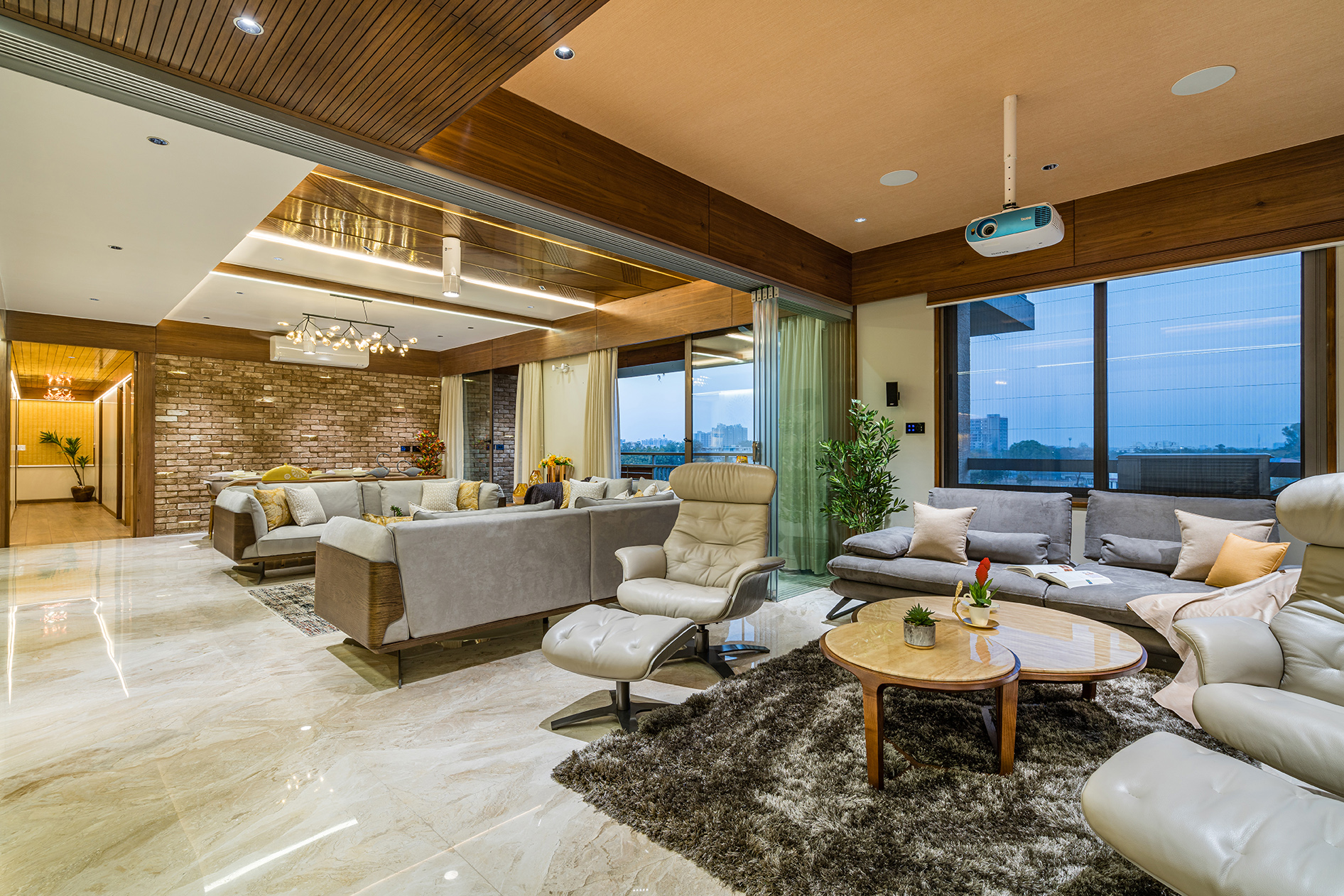 Aman 公寓室内设计丨印度丨Prashant Parmar Architect-19