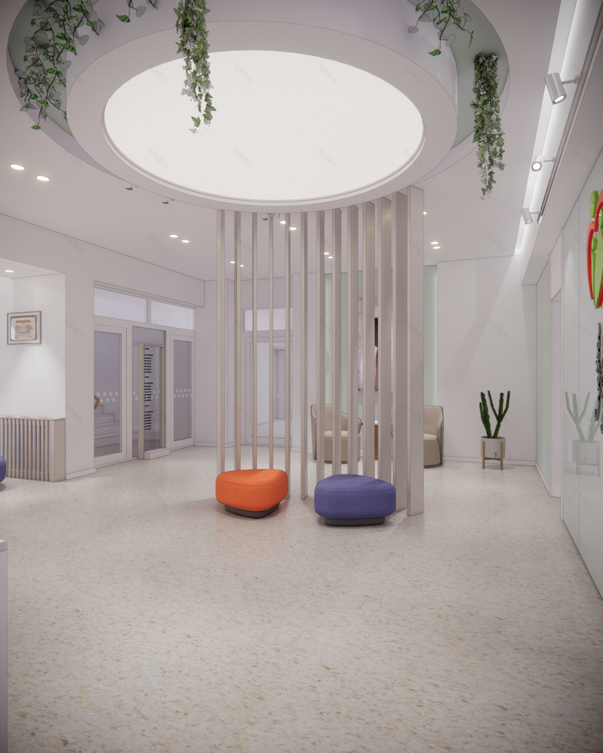 办公室设计与渲染-31