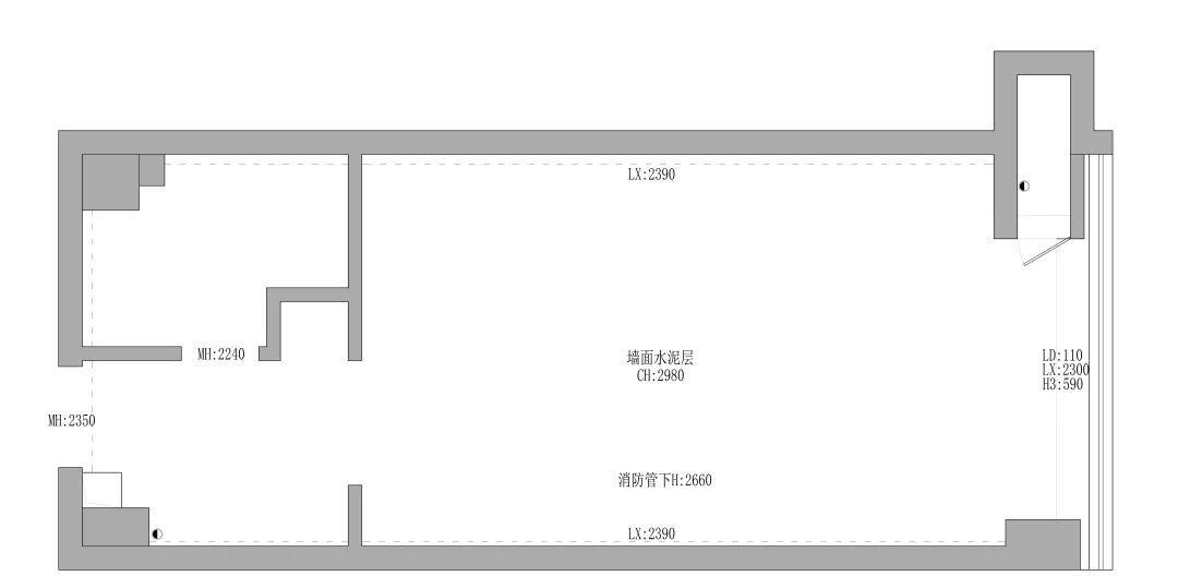 初居 · 简约现代风格公寓改造-1