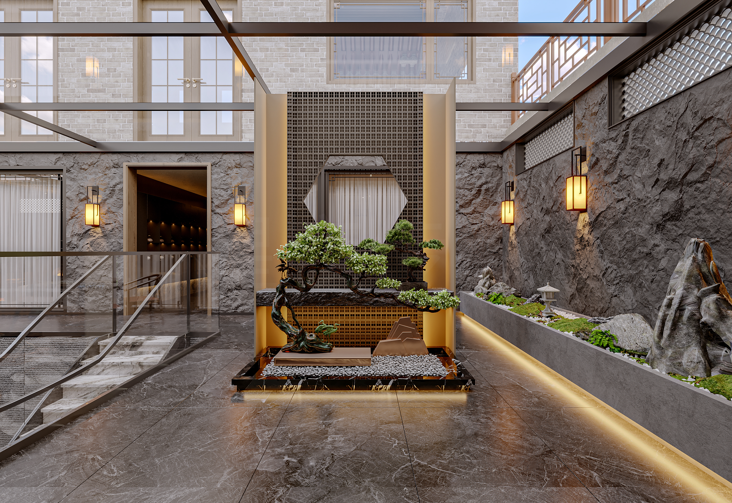 民宿酒店 效果图-8