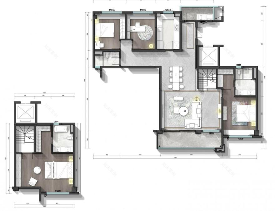 成都中建·锦澜壹号样板间丨中国成都丨成都九度装饰设计有限公司-56