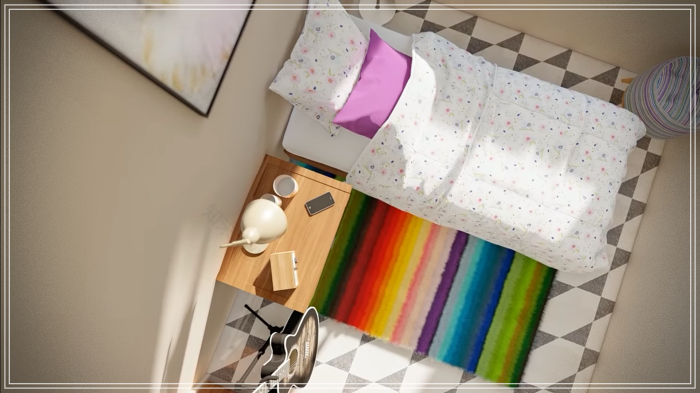 5×7米带3卧室房屋设计-32