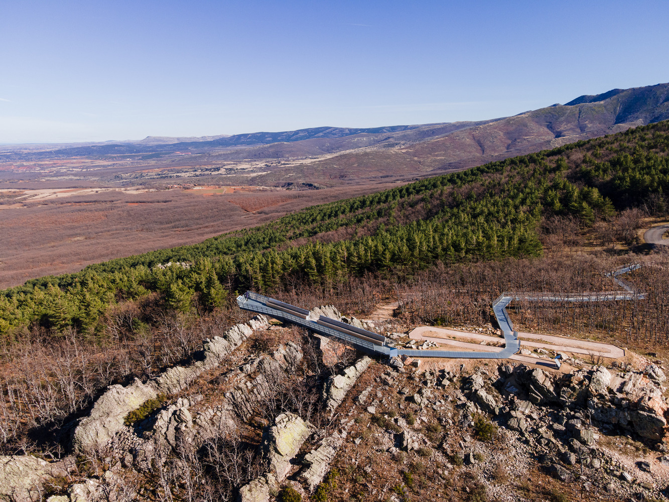 Peñas Llanas 观景台改造丨西班牙卡斯蒂利亚丨Lopez Lopez-5