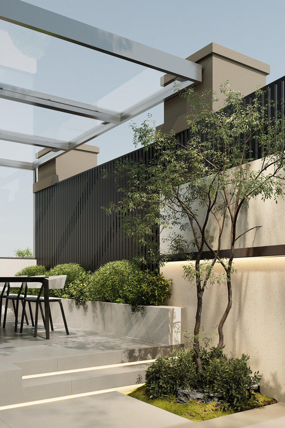 MORNING·私宅|金沙大境湾300㎡轻奢跃层，都市新贵的艺术栖居。-72