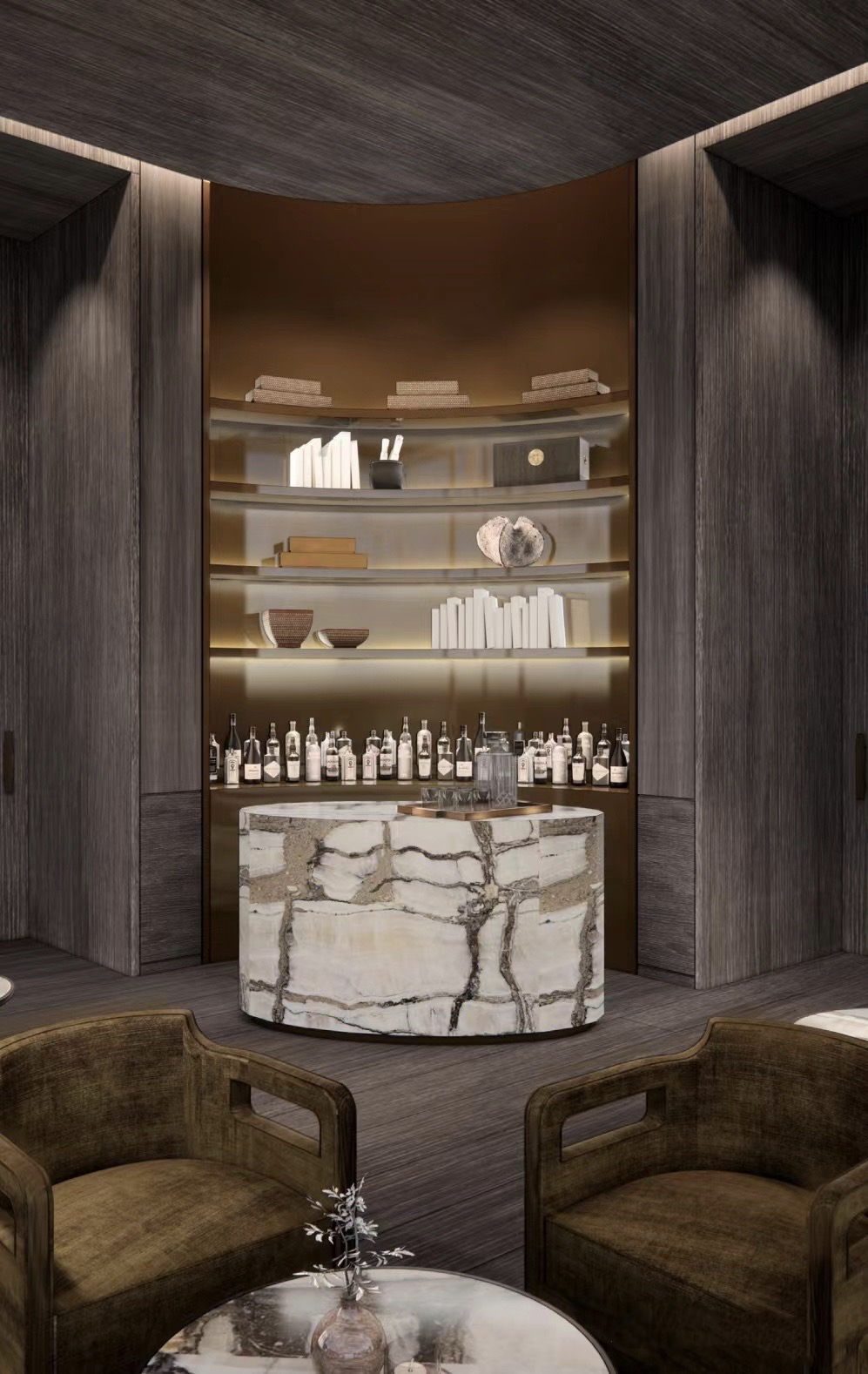 西安「云端」华尔道夫酒店丨中国西安丨Yabu Pushelberg,SCDA曾仕乾-47