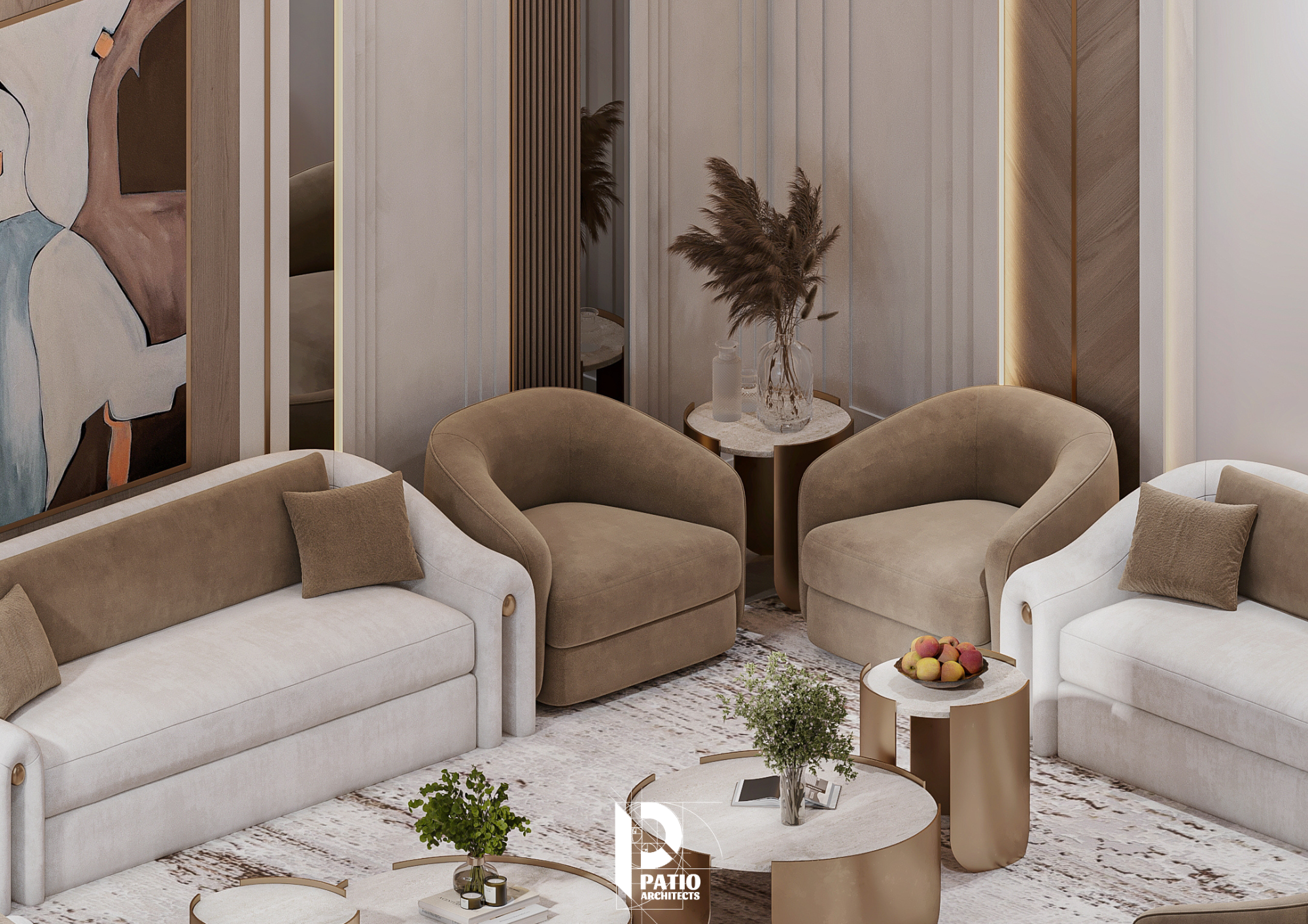 会议室与餐厅室内设计丨沙特阿拉伯利雅得丨Patio Architects L.L.C-10