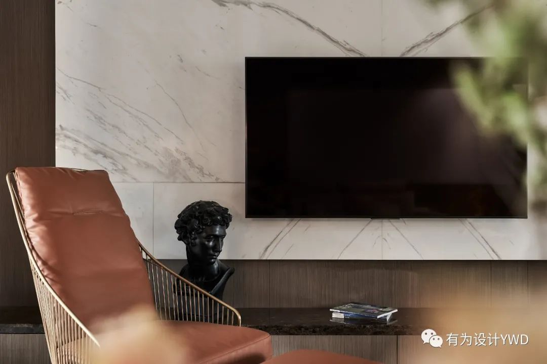 佛山南海中海千灯湖一号，木饰面与大理石的温暖碰撞-23