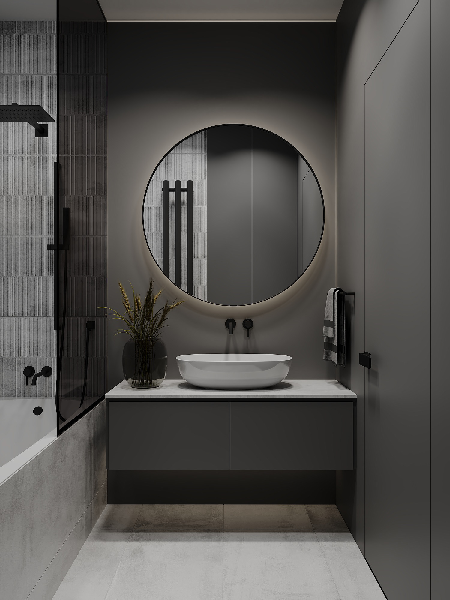 高级黑色系公寓设计 既沉稳又有范儿！-10