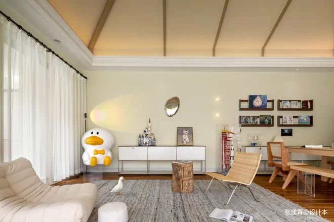 宠物博主用30万装完280㎡别墅？！3猫1可达鸭的智能理想家-34