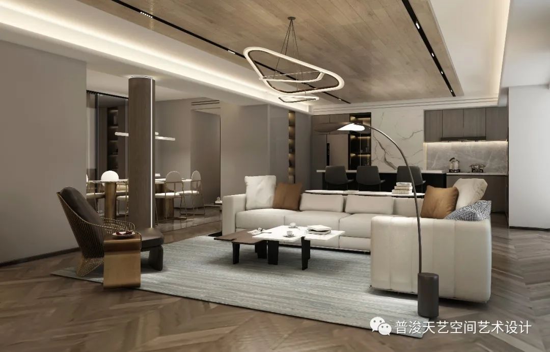 《温情 50 度灰》——现代复式空间的温暖演绎-13