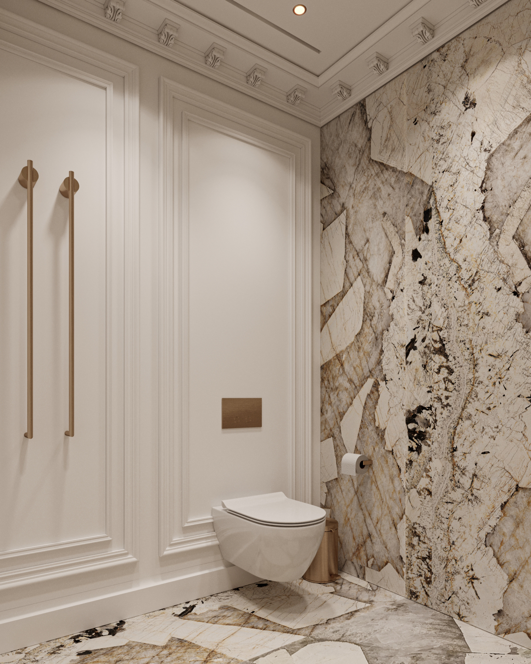 Guest Bathroom | Interior VISUALIZATION | 3D RENDER-13