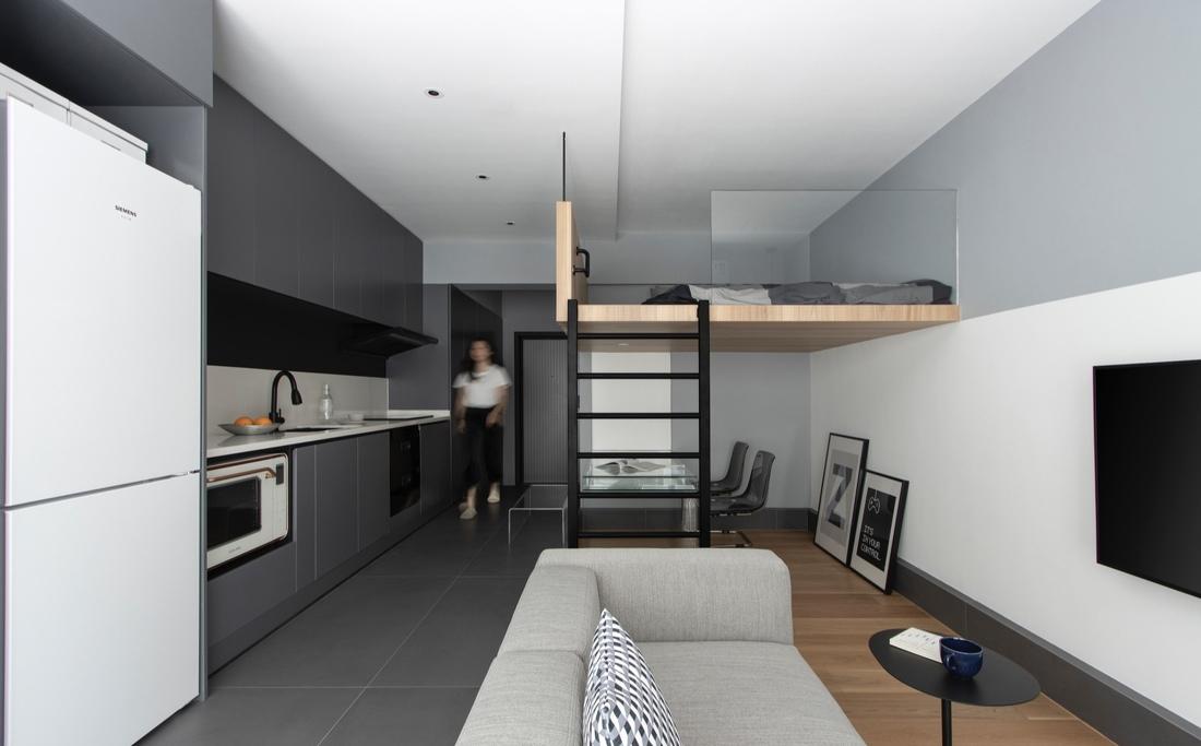 留住设计丨公寓丨一人住LDK-6