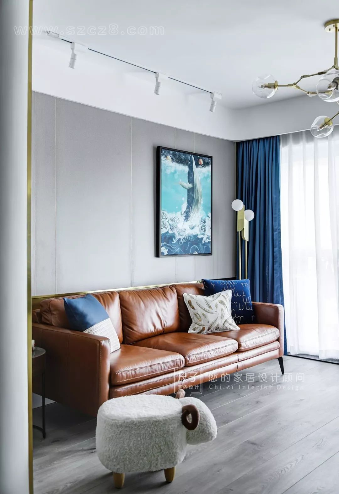 108㎡学区房设计,弧形元素打造孩子的“安全屋”-74