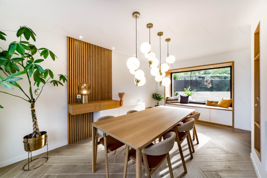 Réalisation / Blanc éclatant – Architecte d'intérieur. Skéa Designer.-39