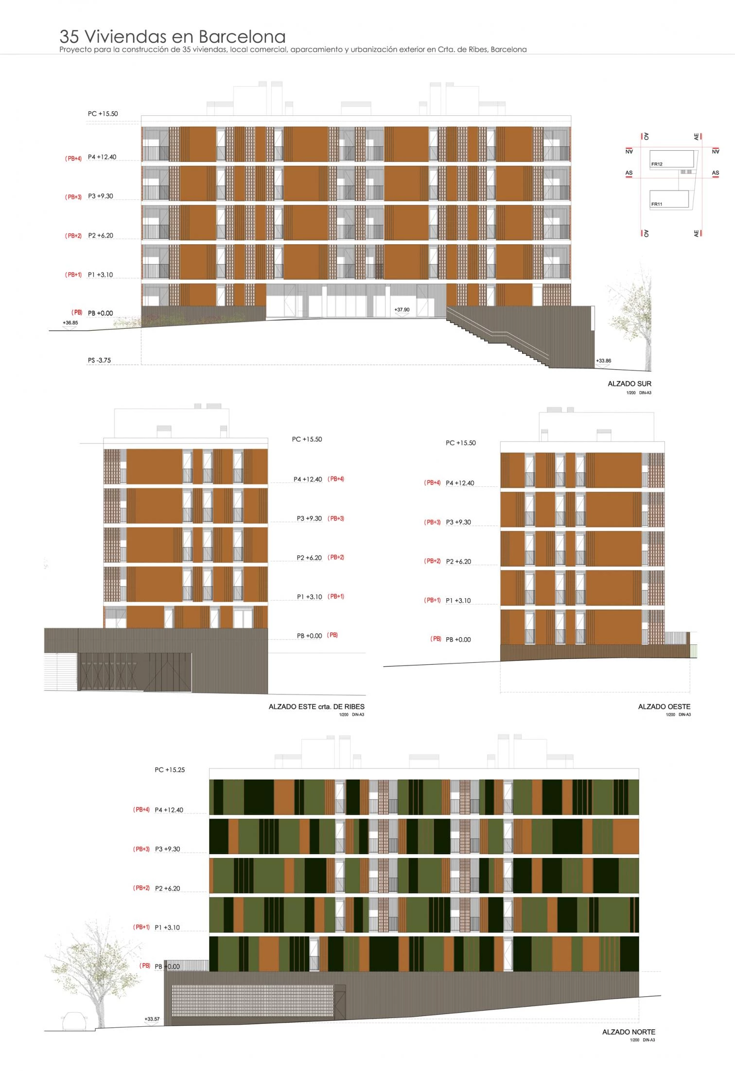 巴塞罗那公路住宅丨西班牙巴塞罗那-12