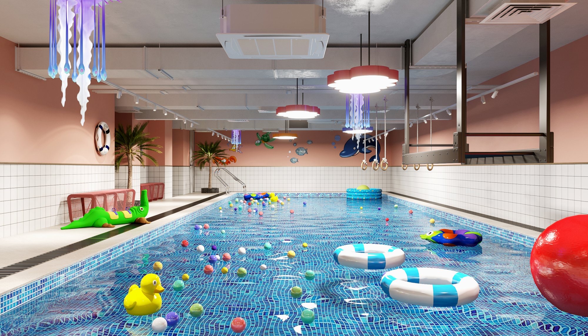 亲子游泳馆——梦幻海洋，陪伴成长！-6