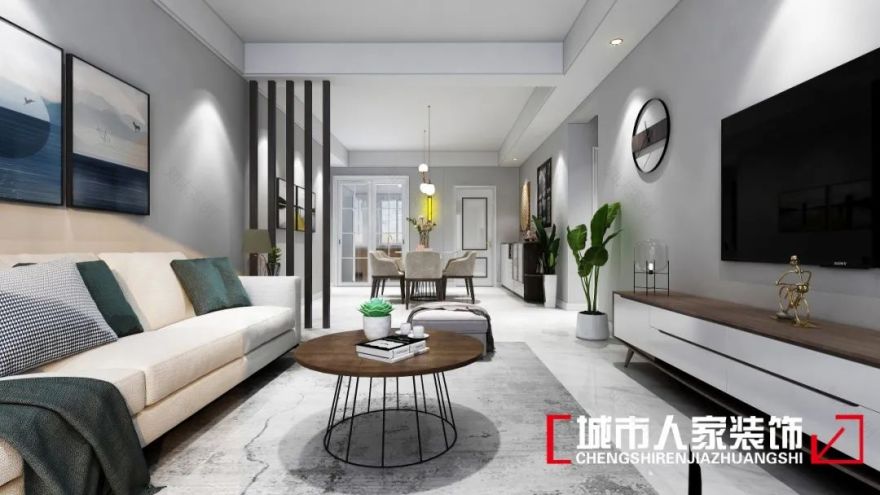 125㎡现代简约,打造质感生活-7