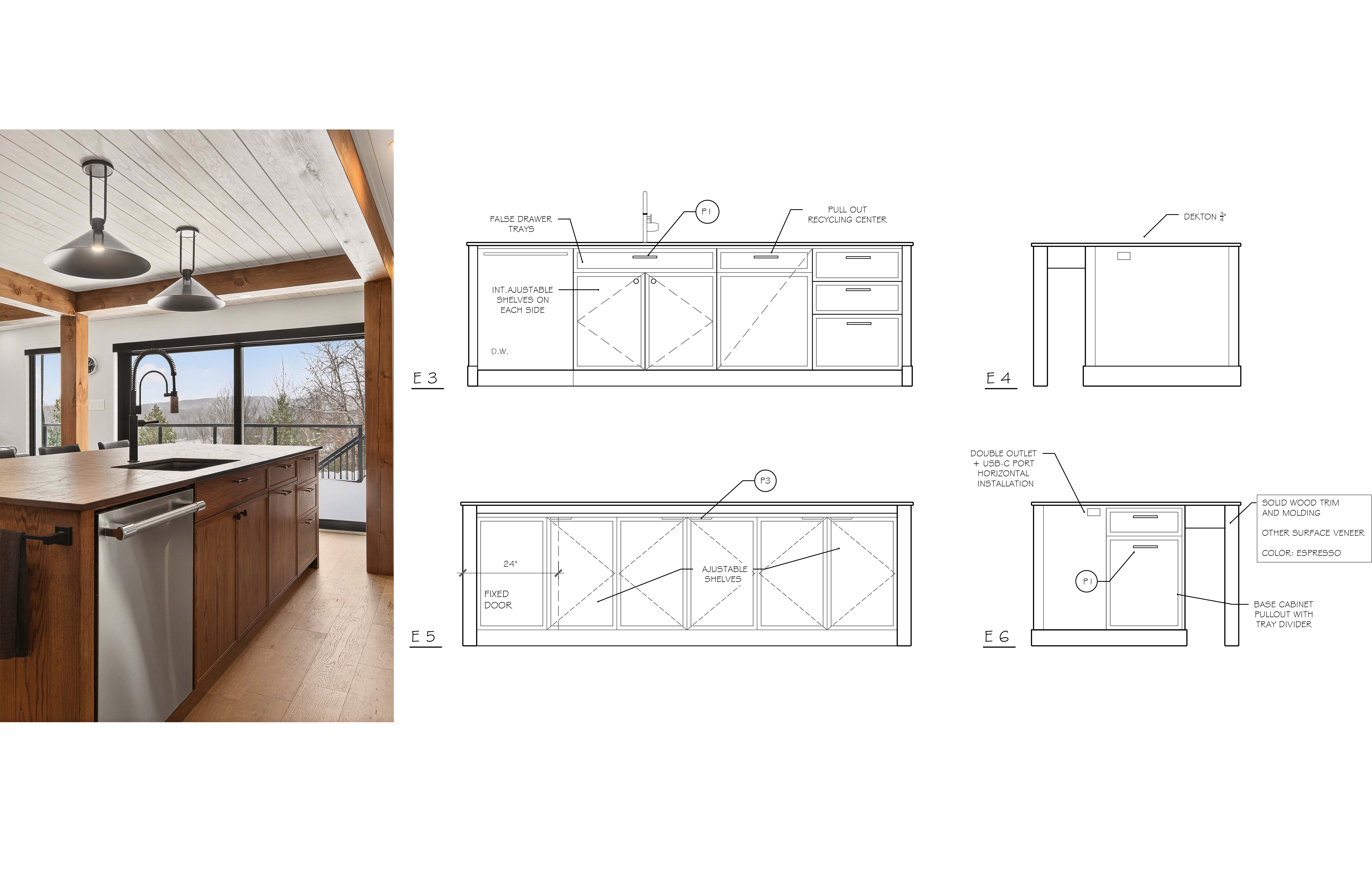 Lake House kitchen-10