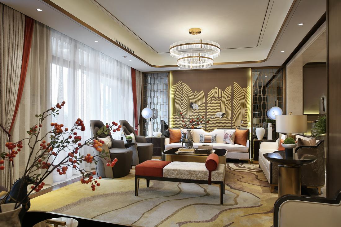 上海天鼓装饰设计-风尚新中式<梦回唐朝>-14