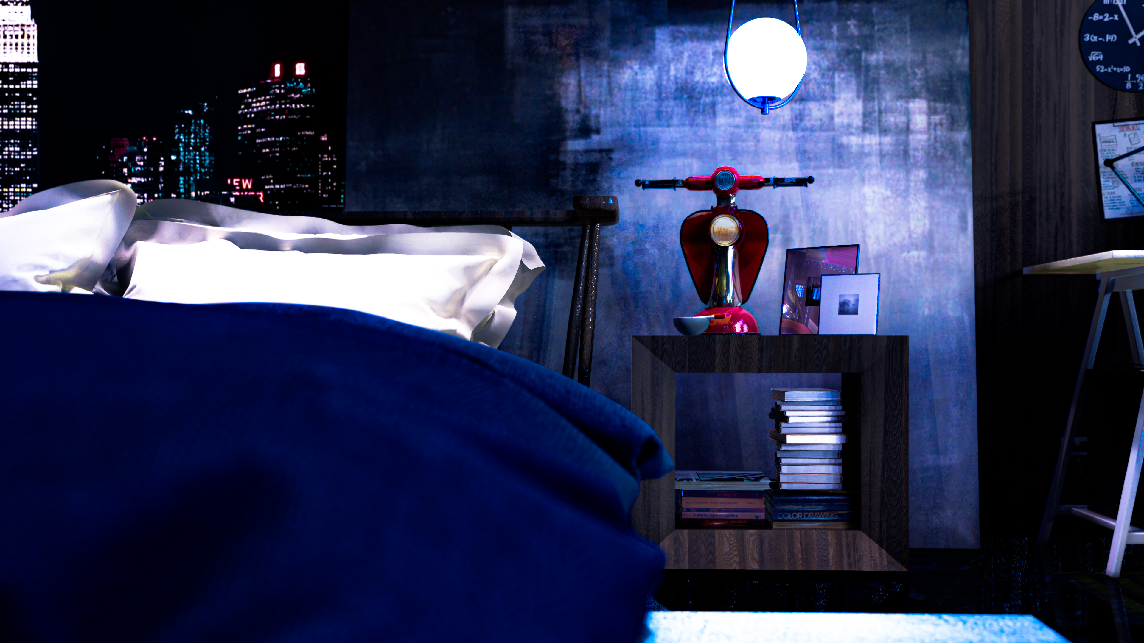 bedroom design for a young man-2