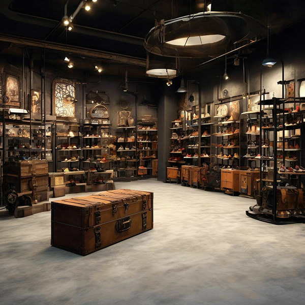 蒸汽朋克风格鞋店-7