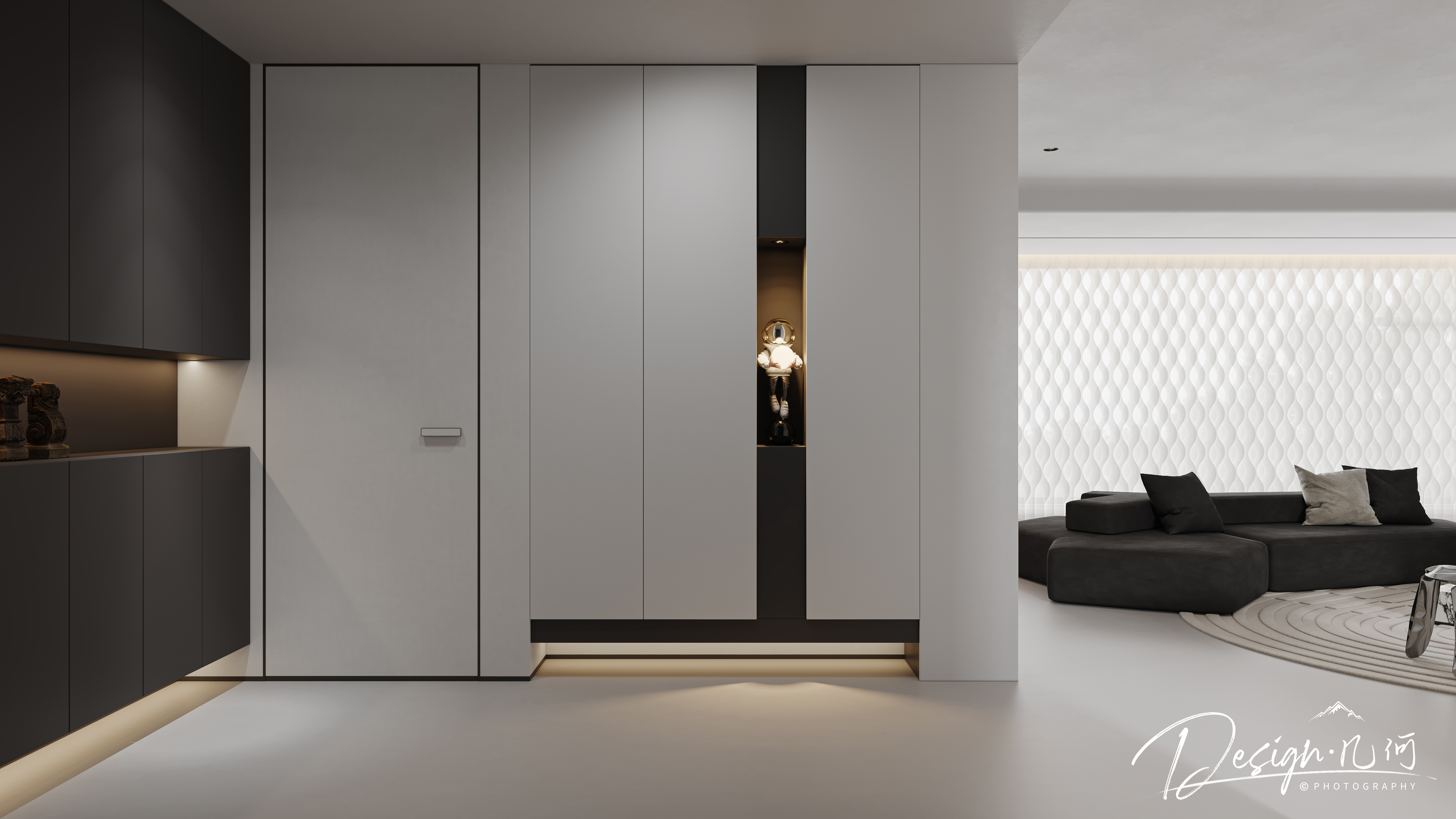 几何空间视觉表现 | 江山赋现代客餐厅-10