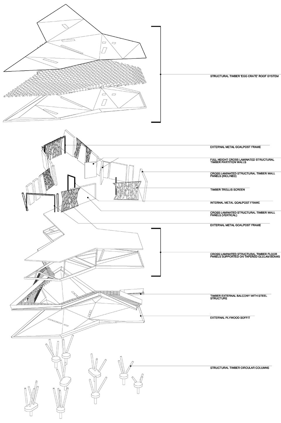 牛津 Maggie’s 中心 | 温馨木构树屋，拥抱自然与生命-60
