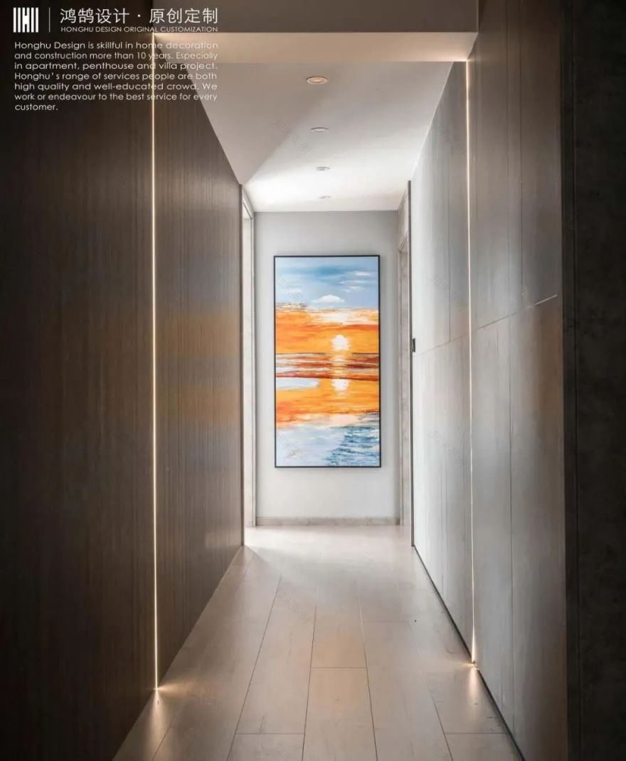 梵调 | 三代同堂的 230 平现代简约之家-47