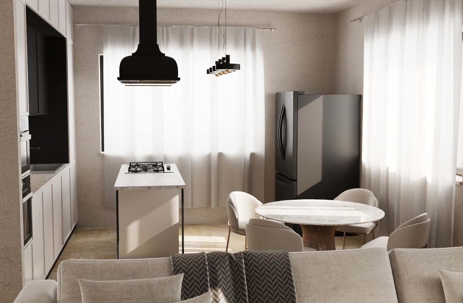 Warm Minimal Interior | Ground Floor-9