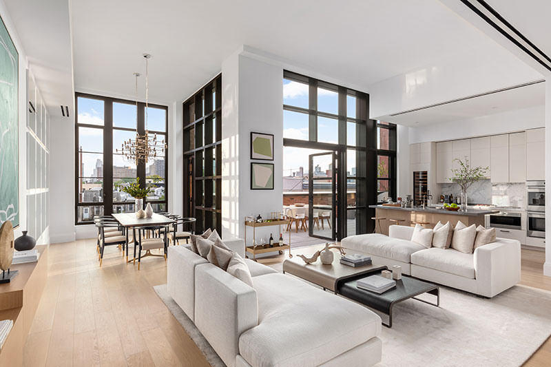 纽约东村豪华现代公寓，工业风设计典范-6