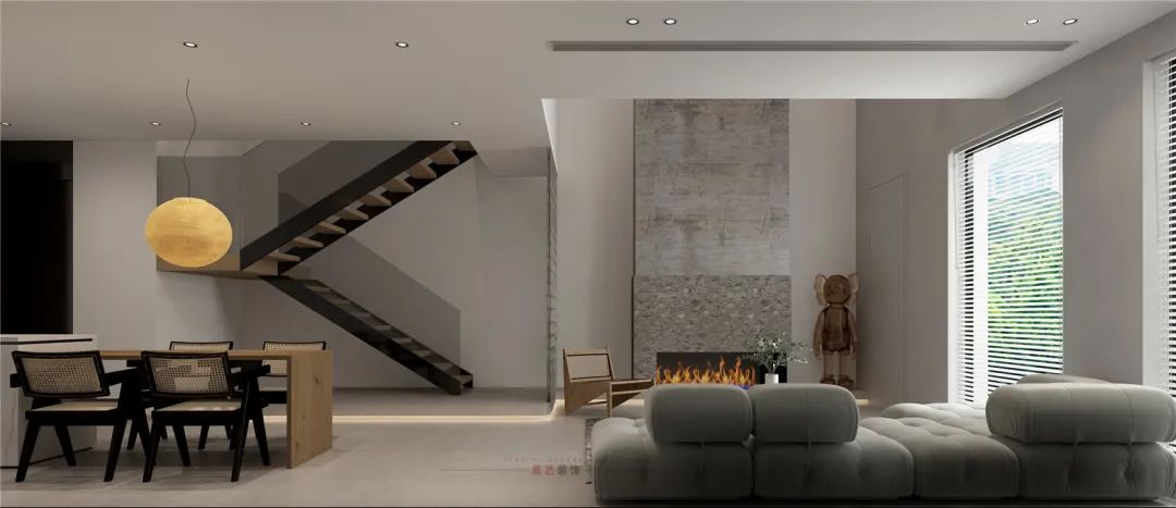 褪色的旧时光 · 250㎡现代侘寂风家居设计丨郑桂鑫,钟洋城-19