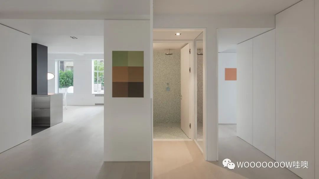 纽约 Central Park West Penthouse，极简自由流动空间-2